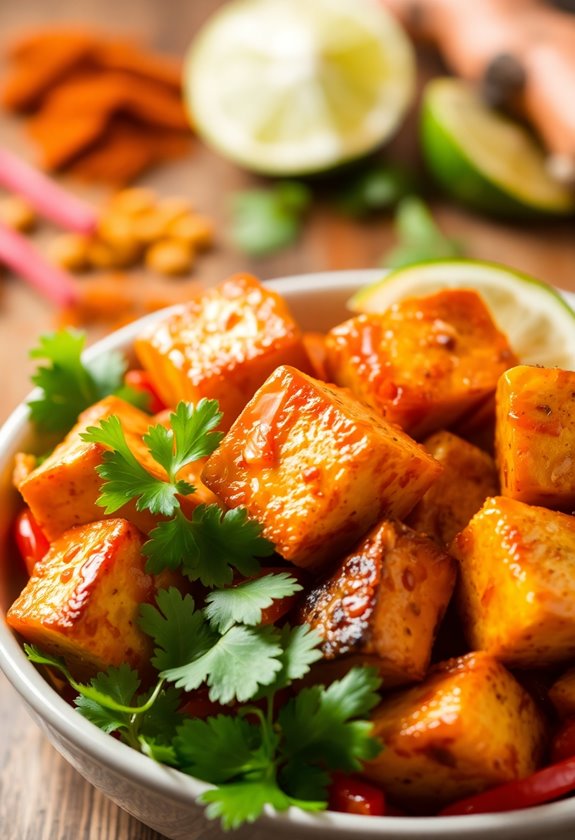 flavorful plant based protein option