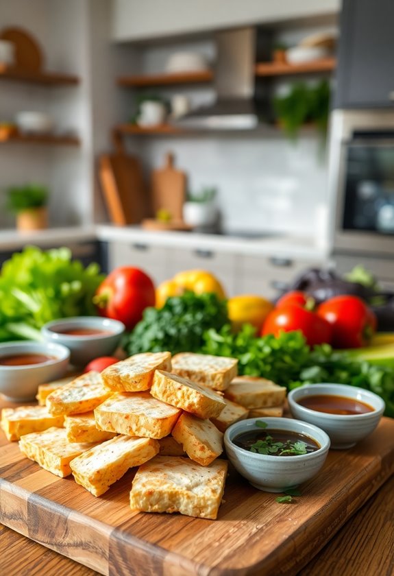 incorporate dried tofu creatively