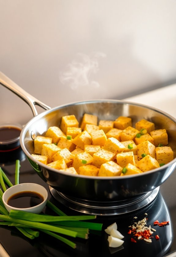 perfect pan cooked tofu guide