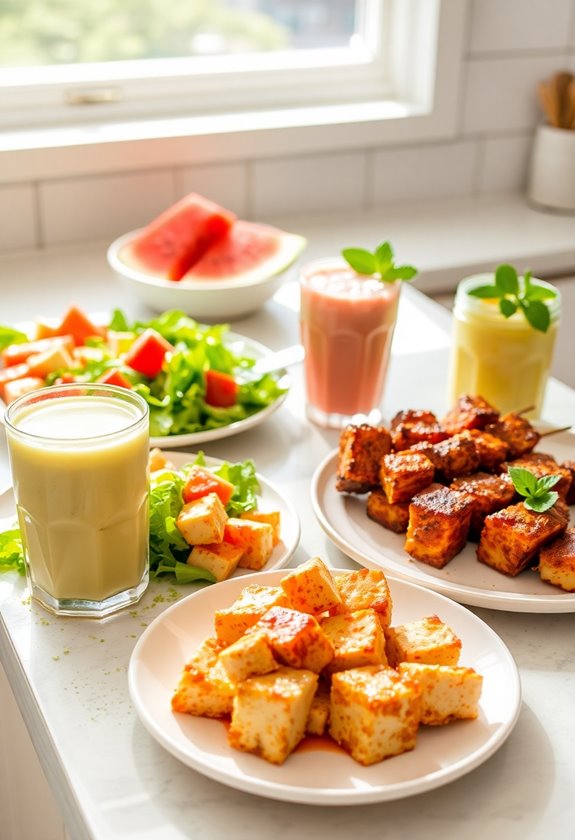 refreshing summer tofu dishes