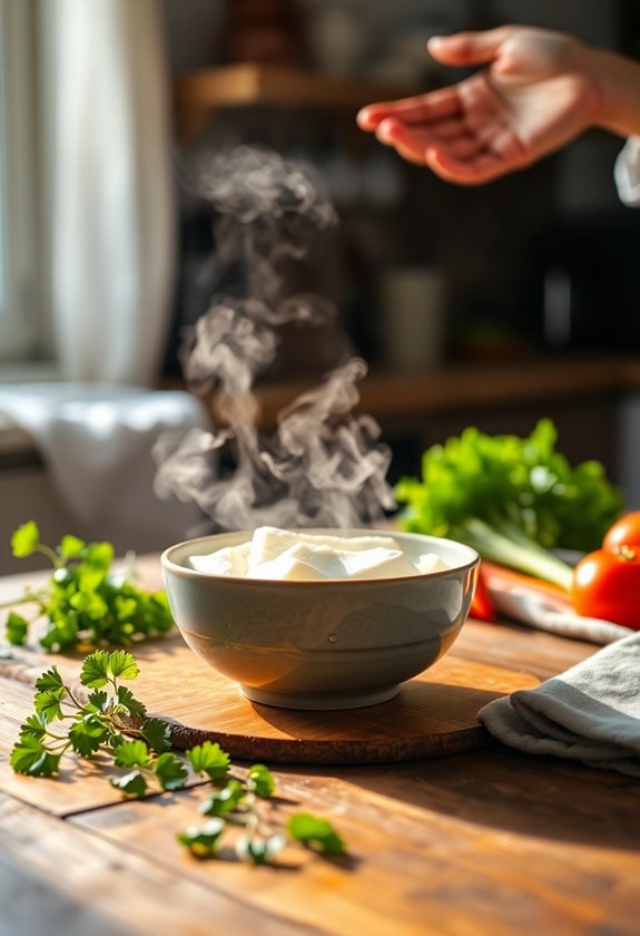 tofu alleviates peri menopausal symptoms