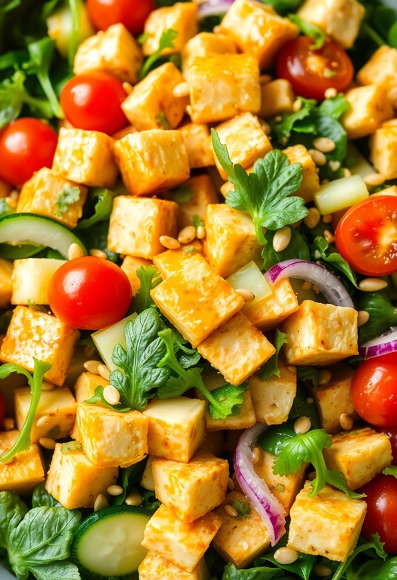 tofu chicken salad benefits