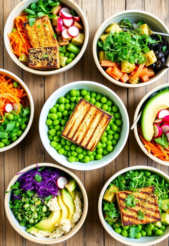 tofu edamame bowl recipes