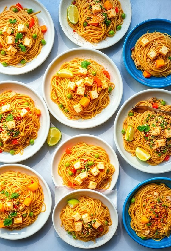 tofu noodle salad recipes